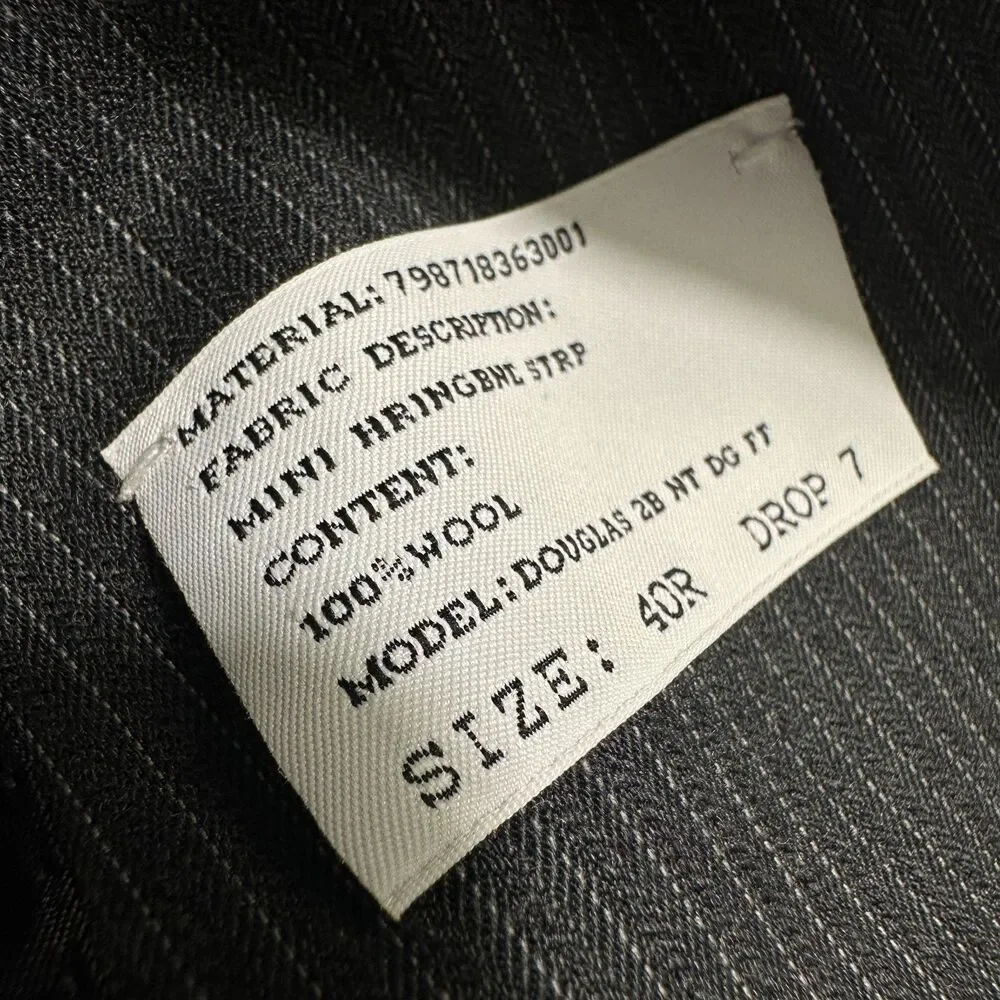 RALPH LAUREN PURPLE LABLE Douglas Handmade in ITALY Mens Blazer Sport Coat 40R